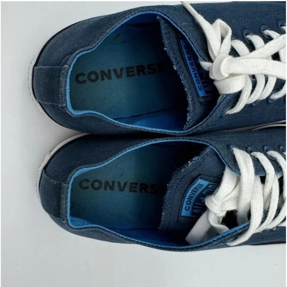 Converse All Star Chuck Taylor Mens Shoes Canvas Blue Shoe Men’s 9 women’s 11 - Picture 8 of 9